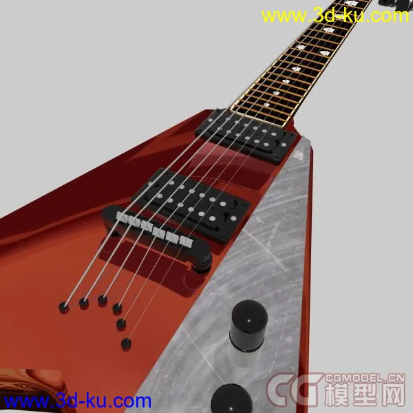 V型电吉他模型的图片2