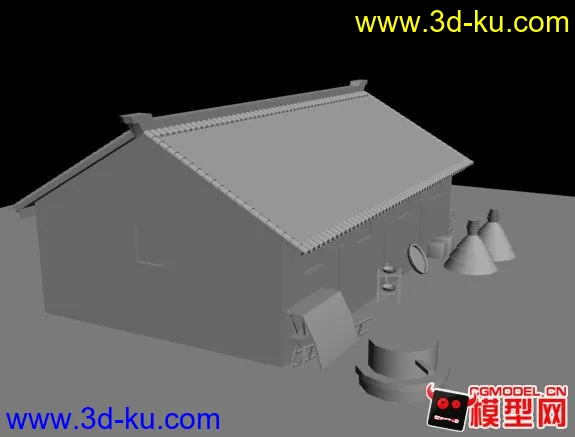 古代房屋模型的图片1