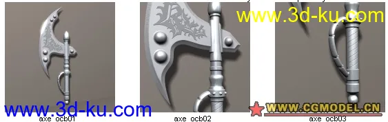 一些欧洲古代武器模型的图片1
