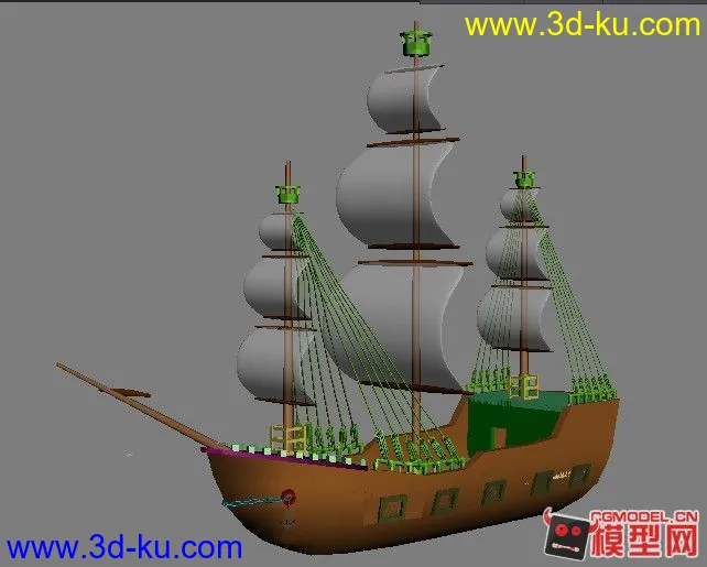 海盗船模型的图片1