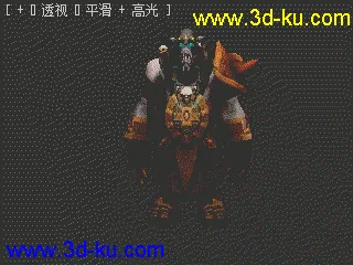 3D打印模型wow 阿卡玛 骨骼  贴图  真正动画的图片