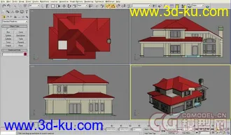 3D打印模型别墅系列的图片