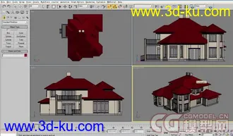 3D打印模型别墅系列的图片