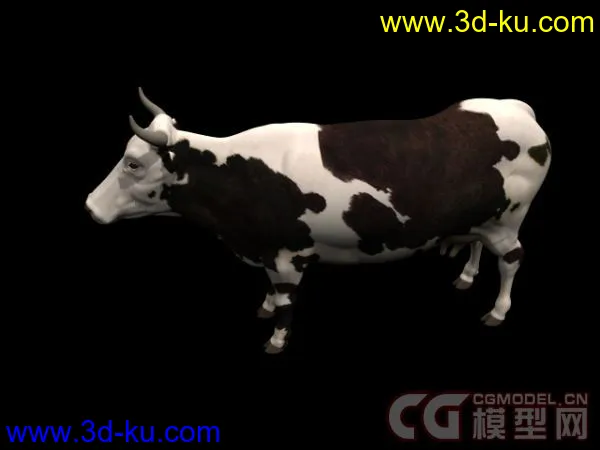 奶牛模型下载的图片1