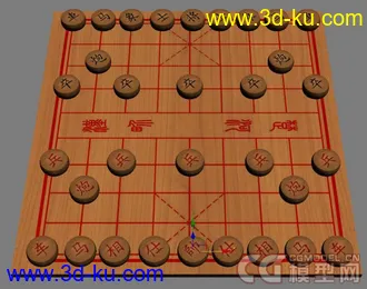 3D打印模型象棋的图片