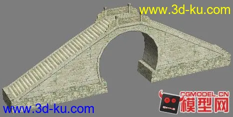 石头桥模型的图片1
