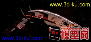 3D打印模型质量效应2 诺曼底SR2 （Mass Effect：Normandy SR2）的图片