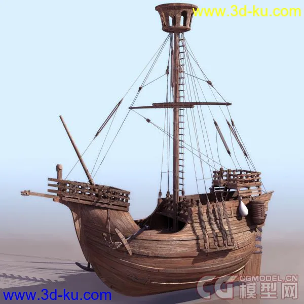 古代的船！！！模型的图片4
