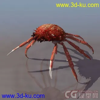 3D打印模型螃蟹的图片