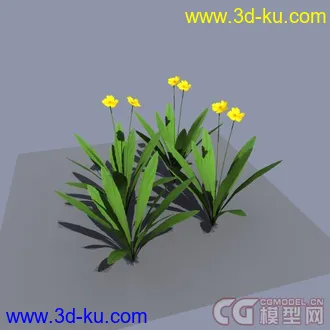 3D打印模型自己做的一束花（外面拍的贴图，哈哈）的图片