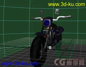 3D打印模型摩托车 重制的图片