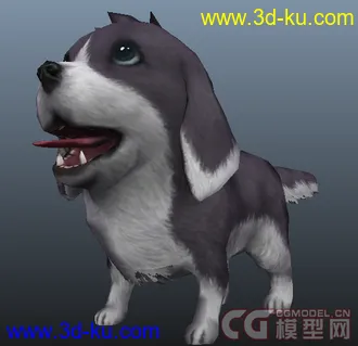 3D打印模型小狗的图片