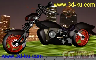 3D打印模型Motorcycle的图片