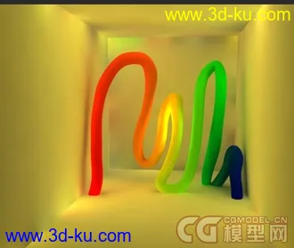 3D打印模型间接照明  光子的图片