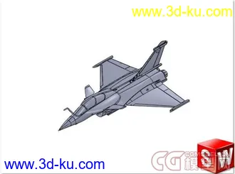 3D打印模型法国阵风Solidworks图纸的图片