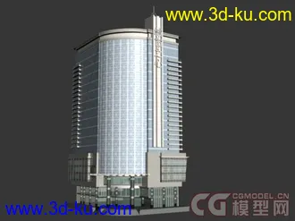 3D打印模型楼房的图片