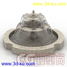 3D打印模型Fountain喷水池的图片