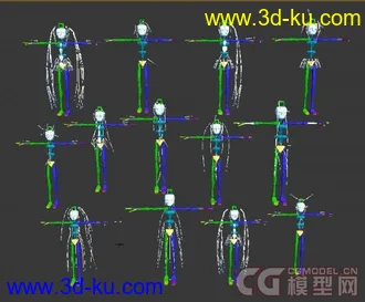 初音模型集合的图片