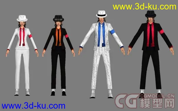 炫舞男女Michael Jackson时装模型的图片1