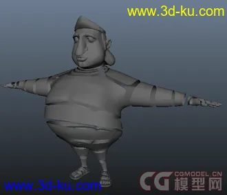 3D打印模型角色一个的图片