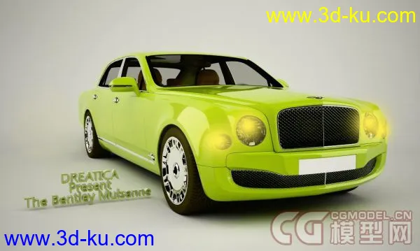 Bentley Mulsanne Multi Format模型的图片1