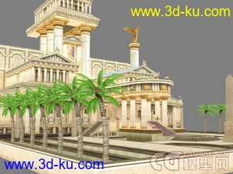 3D打印模型丝路传说-希腊圣殿的图片