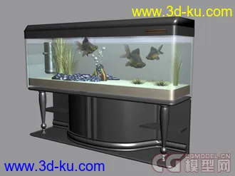 3D打印模型水簇箱_金鱼的图片