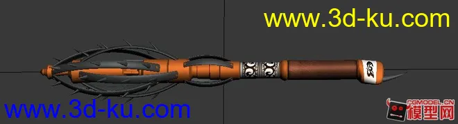 狼牙棒 武器模型下载的图片2