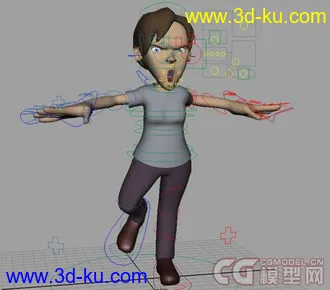 3D打印模型经典绑定 动画练习使用的图片