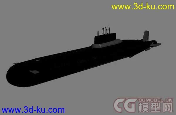 台风核潜艇模型的图片1