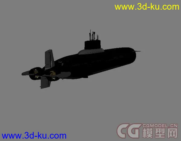 台风核潜艇模型的图片2
