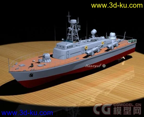 谢尔申级鱼雷艇模型下载的图片1