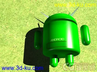 3D打印模型安卓机器人android的图片