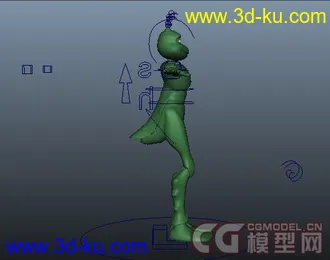 3D打印模型绑定好的昆虫人的图片