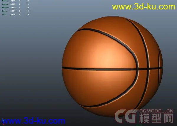 篮球模型的图片1
