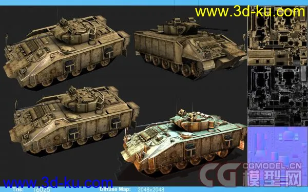 武士装甲车模型的图片1