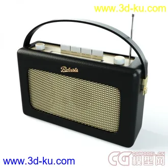 3D打印模型Old Radio收音机的图片