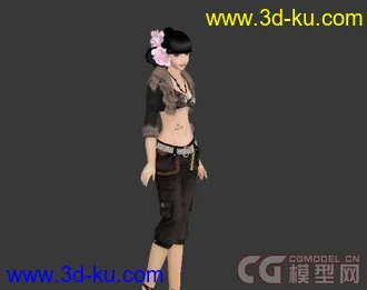 3D打印模型美女····的图片