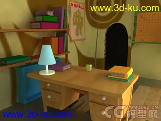 3D打印模型屋子内部2 好东西哦！！！！！的图片