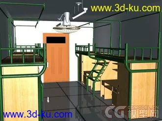 3D打印模型我们的寝室的图片