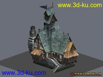 3D打印模型我的战锤场景（修了一下）的图片