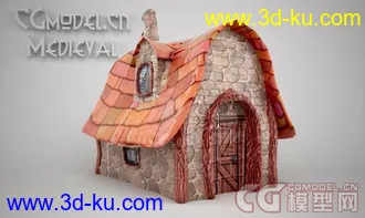 3D打印模型Medieval House的图片