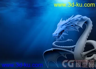 3D打印模型龙    深海蛟龙的图片