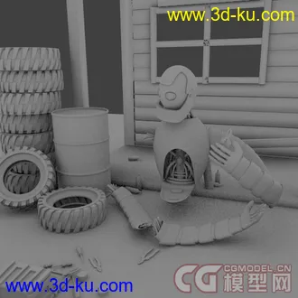 3D打印模型自己的一个场景的图片