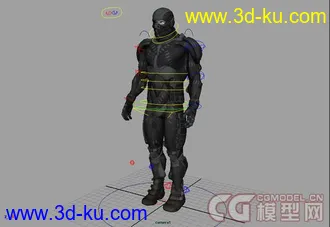 3D打印模型Crysis Nanosuit_MainRig的图片