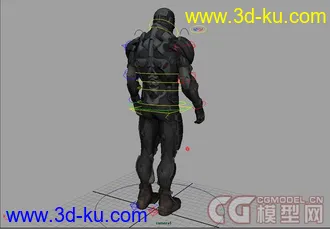 3D打印模型Crysis Nanosuit_MainRig的图片