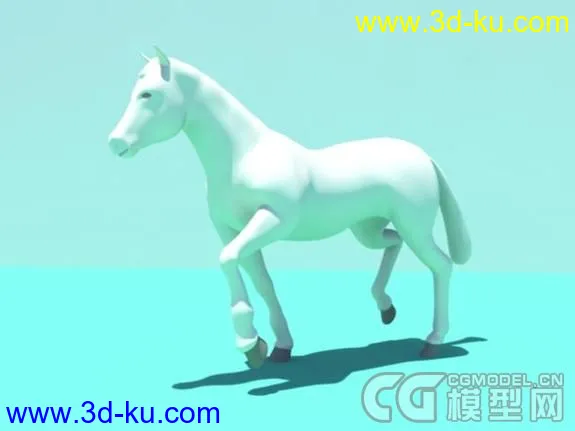 Horse绑定的马模型的图片7