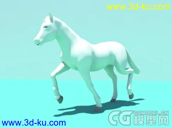 Horse绑定的马模型的图片8