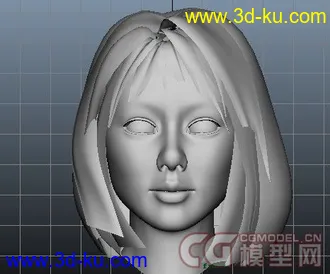 3D打印模型精品，实用！！！人物表情动画全套！！！妹纸的表情哦的图片