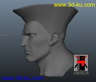 3D打印模型这。。只是个头的图片